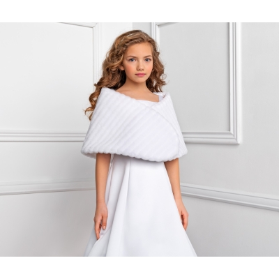 Etole communion fausse fourrure