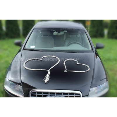 Décoration de voiture mariage
