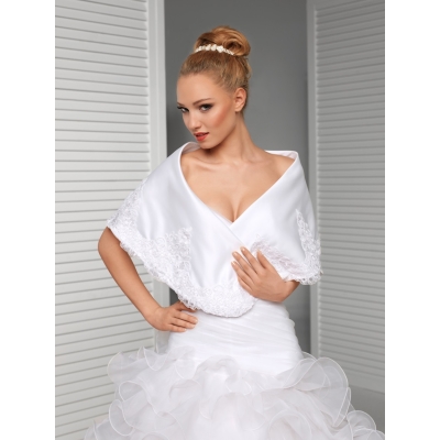 Etole en satin et dentelle - pour mariée