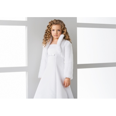 Fourrure enfant Bolero Première Communion