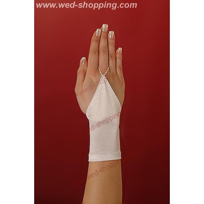 Gants lisses, sans doigts