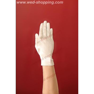 Gants courts, lisses