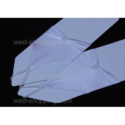 Première Communion Gants Blancs Sans Doigts