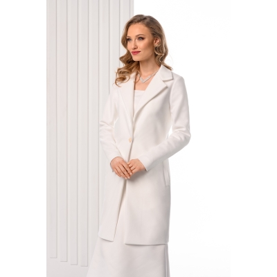 Manteau de mariage pour femme long