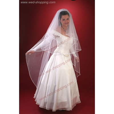 Voile long è petits perles