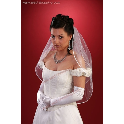 Voile avec perles de Swarovski