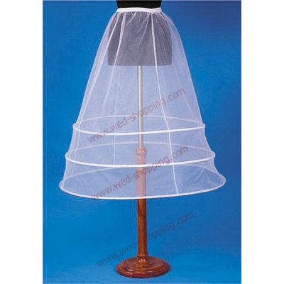 Le jupon pour robe de mariée - 3 cerceaux