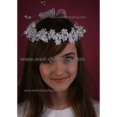 Couronne à cheveux pour communion
