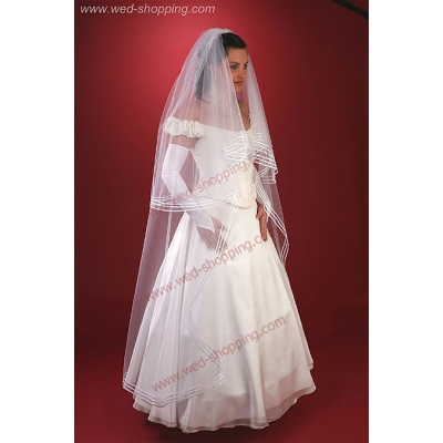 Voile bordure de trois rubans