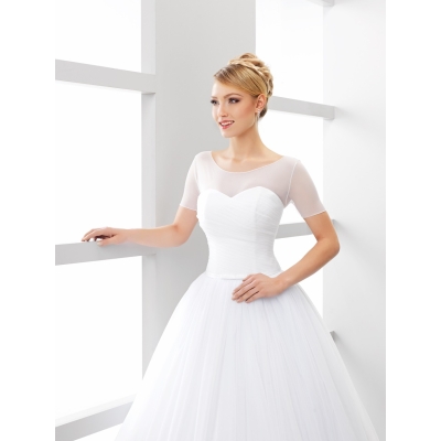 Boléro tulle manches courtes