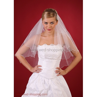 Voile de Mariée avec stalactites