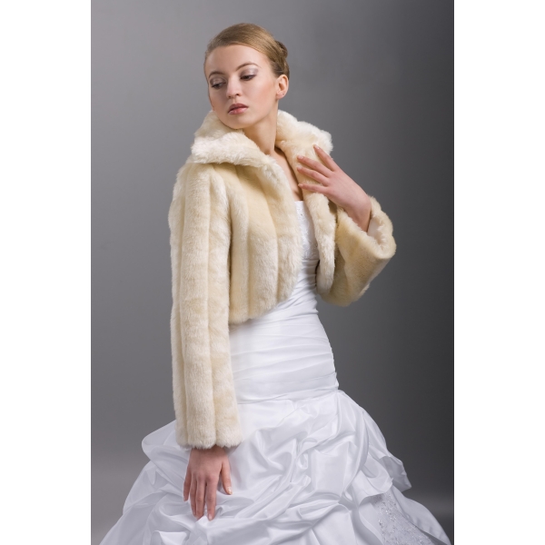 Veste faux vison