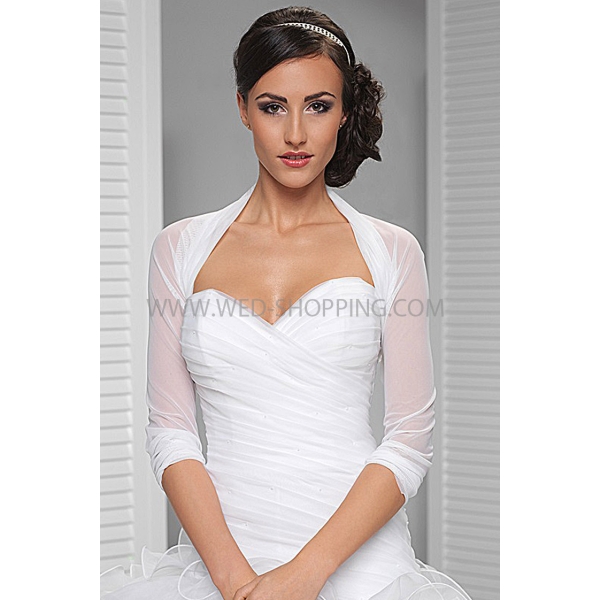 Boléro mariage tulle