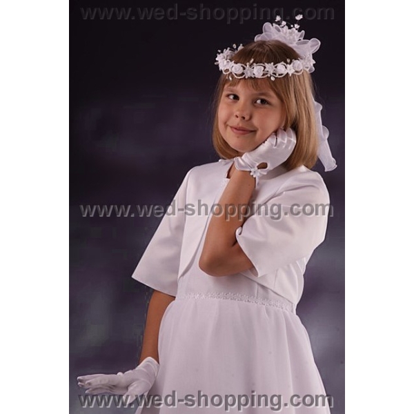 Boléro pour les robes de communion