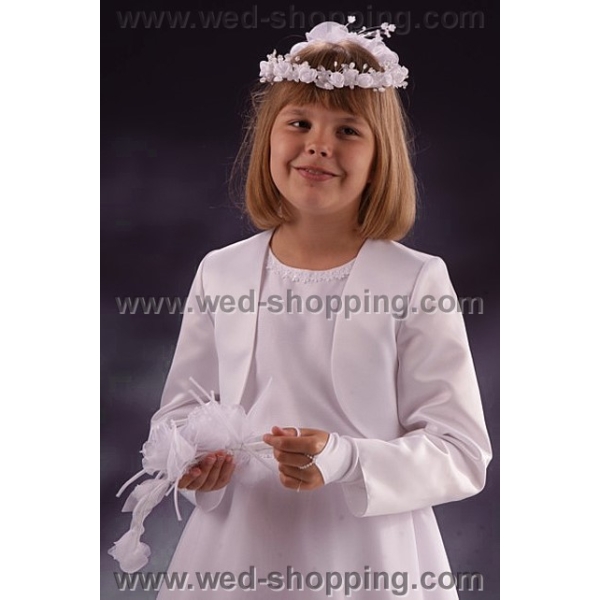 Boléro pour les robes de communion