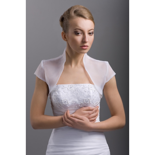 Boléro de Mariée organza