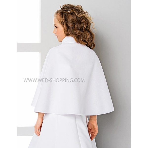 Communion Cape pour fille - polaire