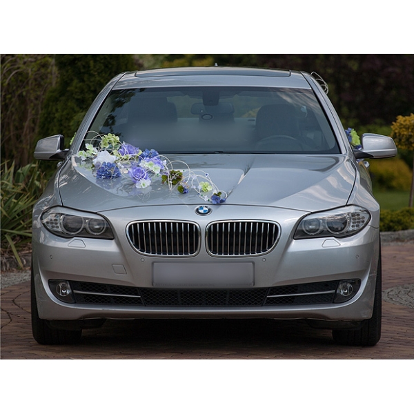 Décoration pour AUDI- voiture de mariage Roses