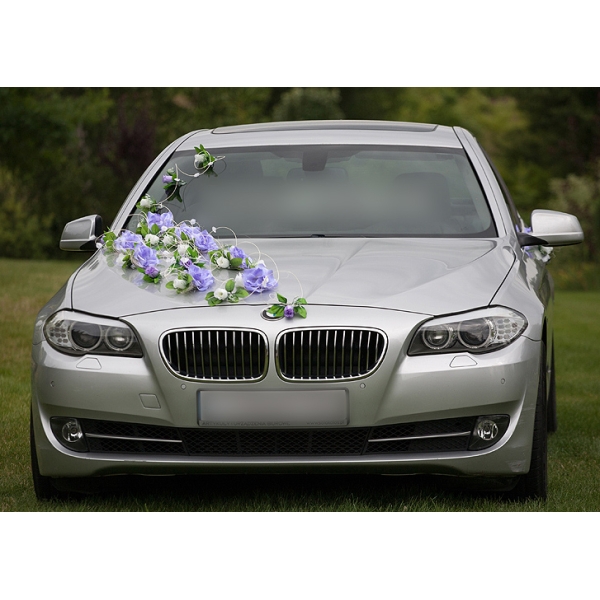 BMW Bleu Violet decoration pour mariage