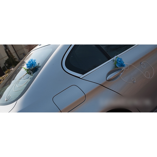 Rotin Décoration pour voiture de la mariée