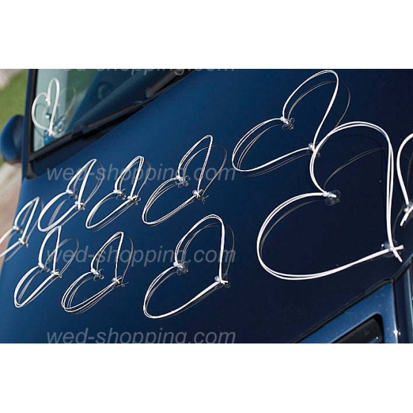 Décoration voiture de Mariage