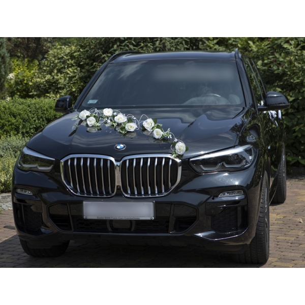 BMW X5 décoration pour mariées ivoire