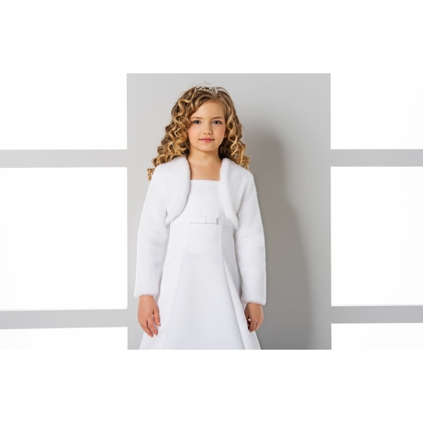 Fourrure Bolero 122-158 cm Communion