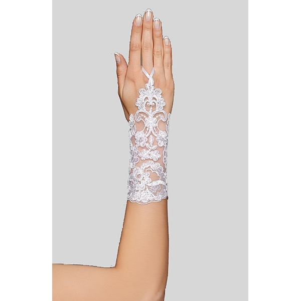Gants de mariee dentelle