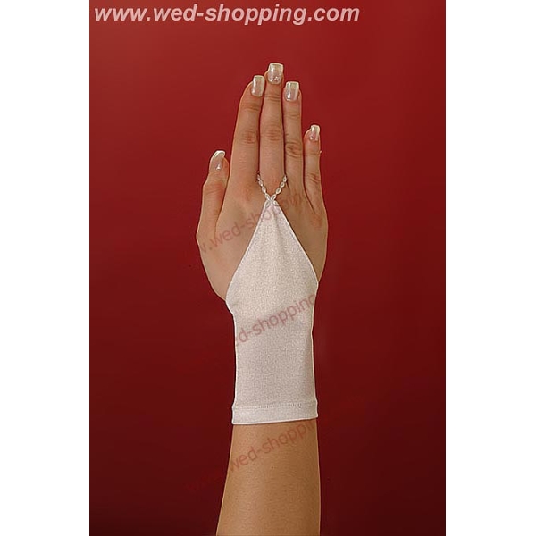 Gants lisses, sans doigts