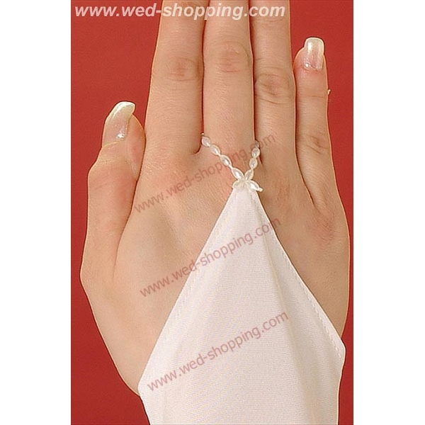 Gants drapés- SPANDEX Satin