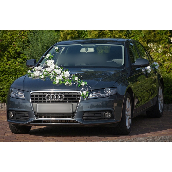 Crème déco pour voiture des mariés