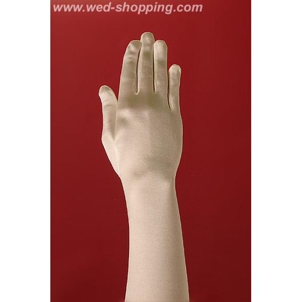 Gants longs pour la Mariée, lisses, longueur haut du bras