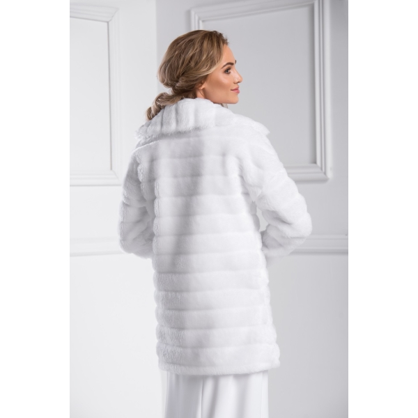 Manteau pour mriage fourrure de vison