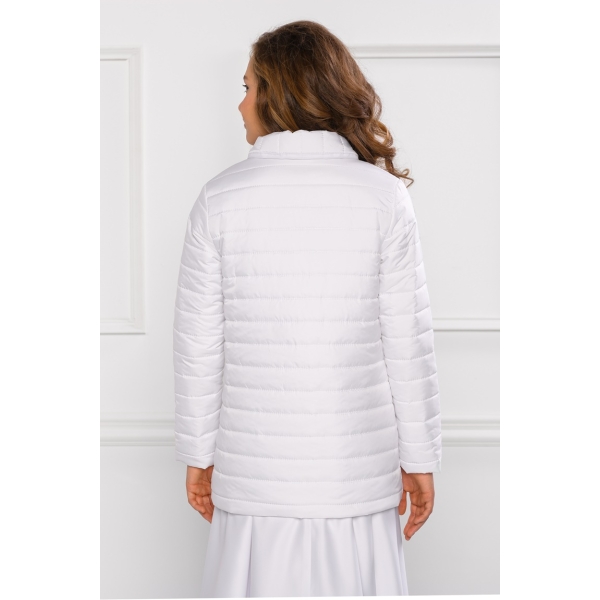 Veste manteau matelassé .fille cérémonie communion