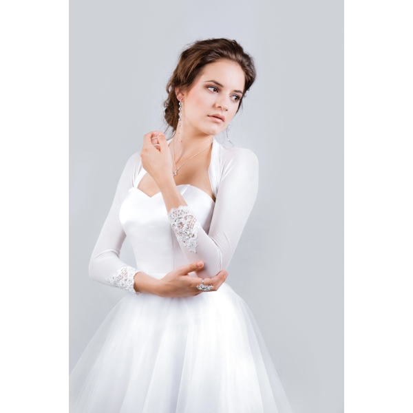 Boléro mariage tulle