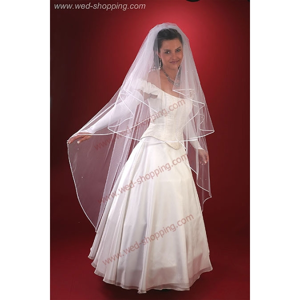 Voile long è petits perles