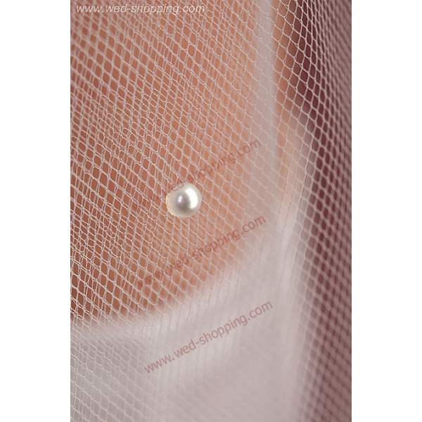 Voile avec perles de Swarovski