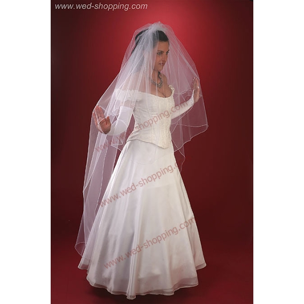 Voile mariage - long