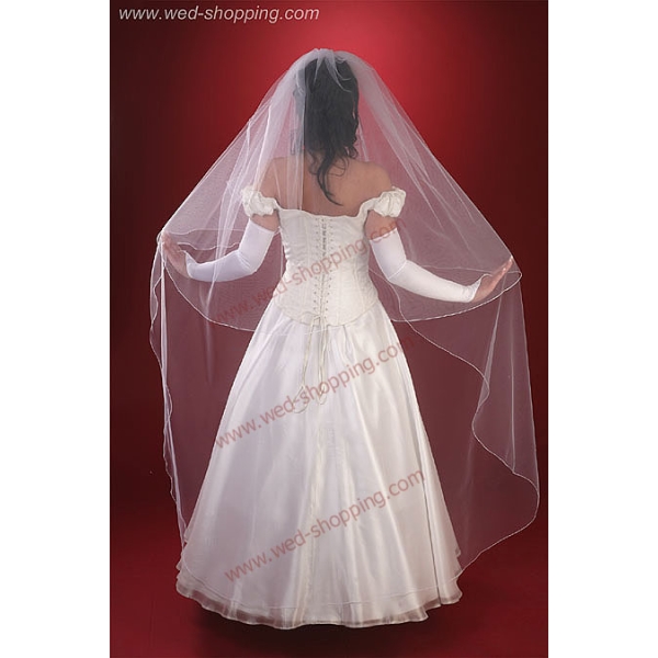 Voile mariage - long