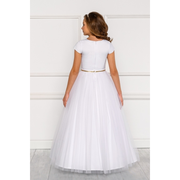 Robe de communion Satin et Tulle