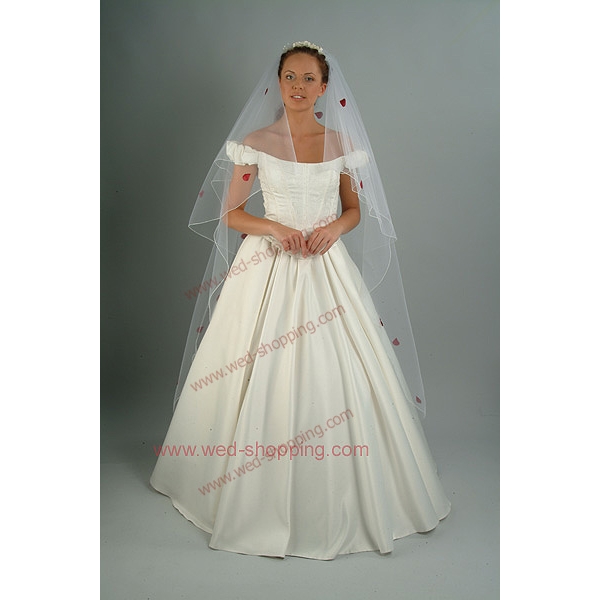 Voile aux pétales de rose