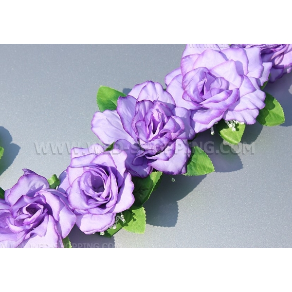 Les roses violet clair pour voiture