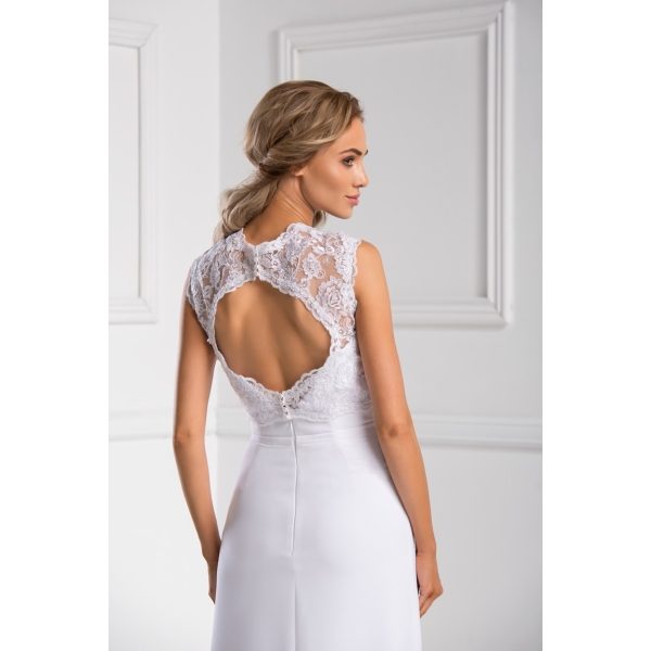 Bolero Mariage sans manches en dentelle
