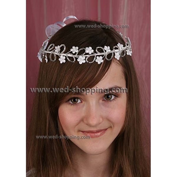 Couronne à cheveux pour communion