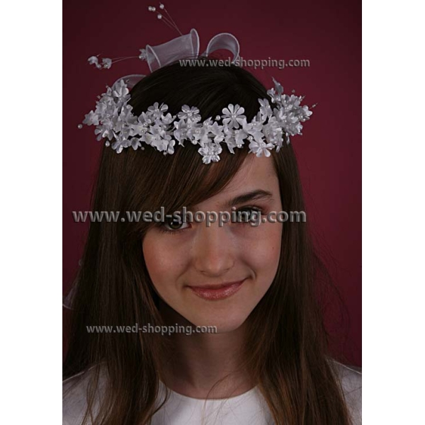 Couronne à cheveux pour communion
