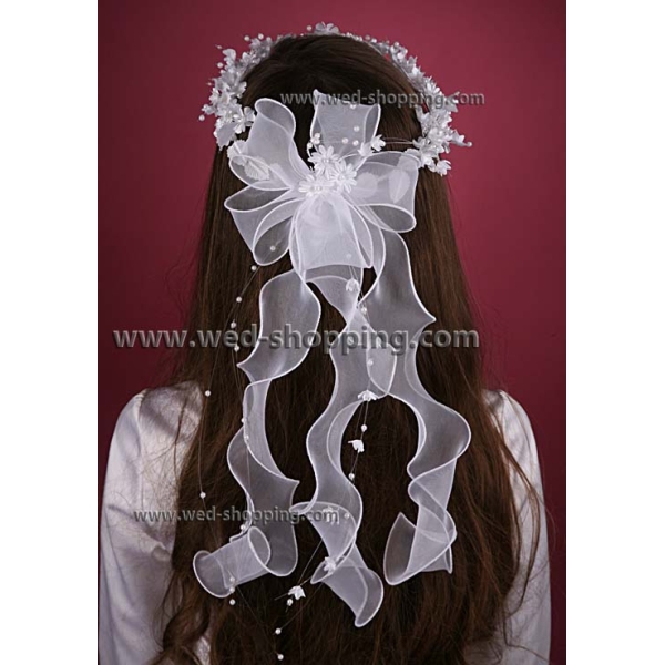 Couronne à cheveux pour communion