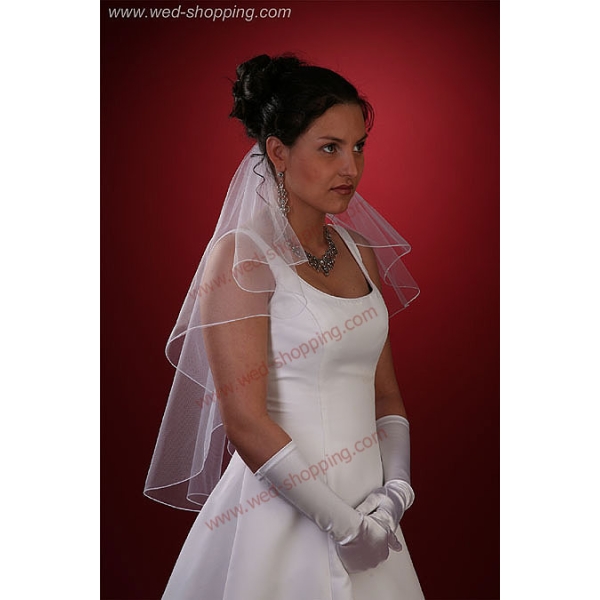 Voile Mariage - jabot