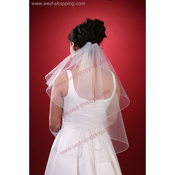Voile Mariage - jabot
