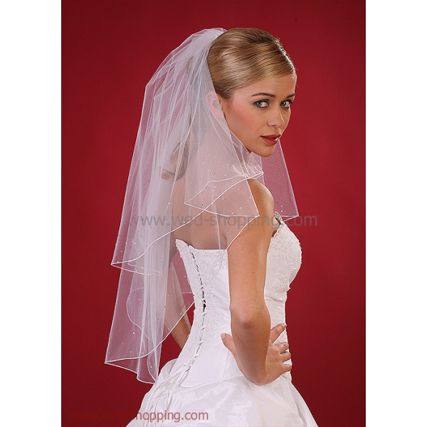 Voile de Mariée avec cristaux de Swarovski