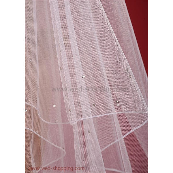 Voile de Mariée avec cristaux de Swarovski